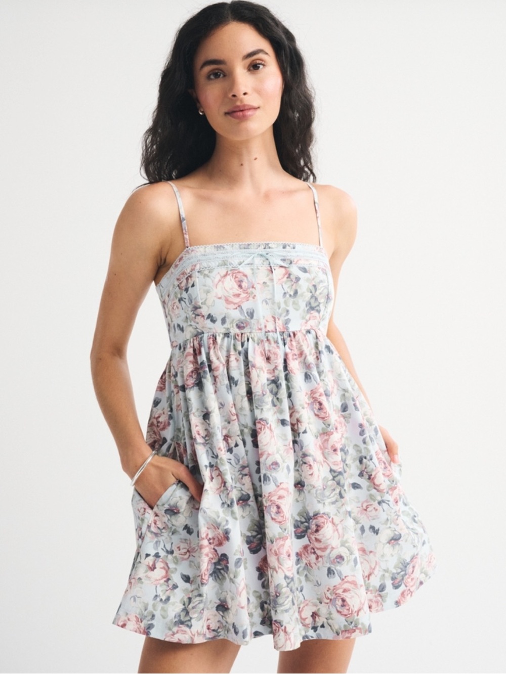 Abercrombie & Fitch Emerson babydoll skort